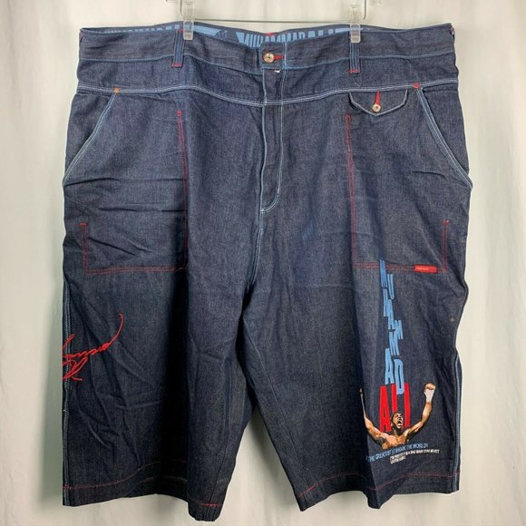 fubu denim shorts